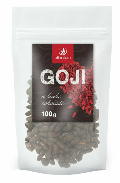 Allnature Goji v hořké čokoládě 100g porovnat ceny