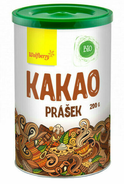 Wolfberry Kakao prášek BIO 200g porovnat ceny
