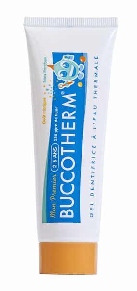 Buccotherm gelová zubní pasta pro děti od 2 do 6 let Mango 50ml porovnat ceny