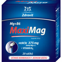 Zdrovit Hořčík 375mg+ B6 granulát 20 sáčků porovnat ceny