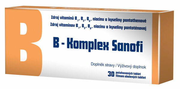 B-Komplex Sanofi 30 tablet porovnat ceny