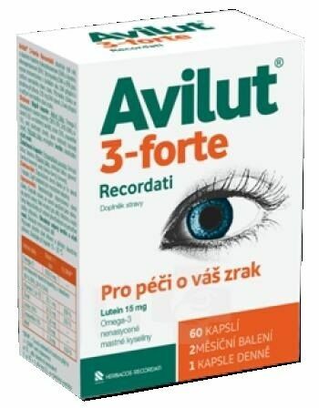Avilut 3-forte Recordati cps.60 porovnat ceny