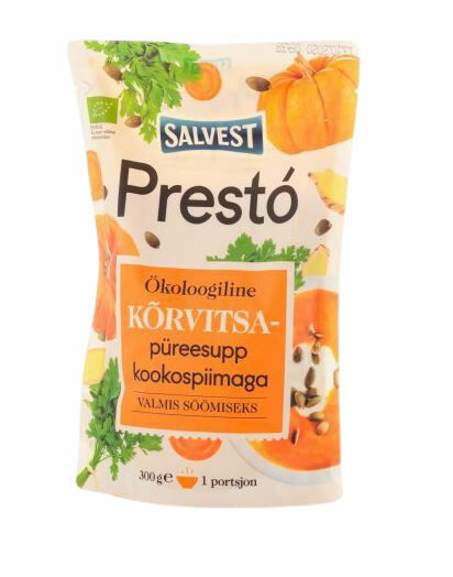 Salvest Prestó BIO Dýňová polévka s kokosovým mlékem 300g porovnat ceny