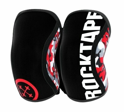 RockTape Assassins návlek na kolena červené maskování 7mm XL porovnat ceny