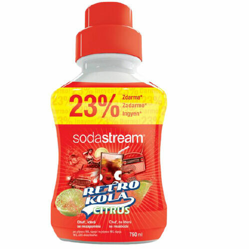 Sodastream Sirup Retro Kola citrus 750ml porovnat ceny