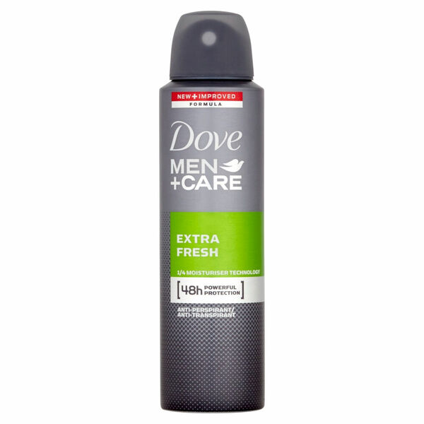 Dove Men+Care Extra fresh antiperspirant sprej pro muže 150 ml porovnat ceny