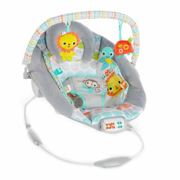 Bright Starts Lehátko vibrující s melodií Whimisical Wild 0m+, do 9kg, 2019 porovnat ceny