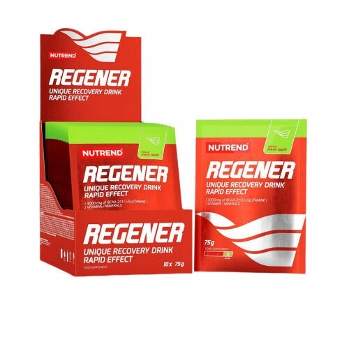 Nutrend  Regener Svěží jablko 10x75g porovnat ceny