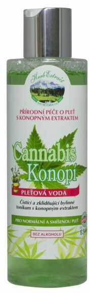 Herb Extract Odličovací voda pro normální a smíšenou pleť s konopným extraktem 200ml porovnat ceny