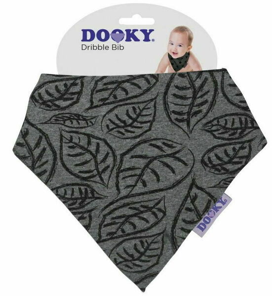 Dooky bryndáček Dribble Bib Grey Leaves porovnat ceny