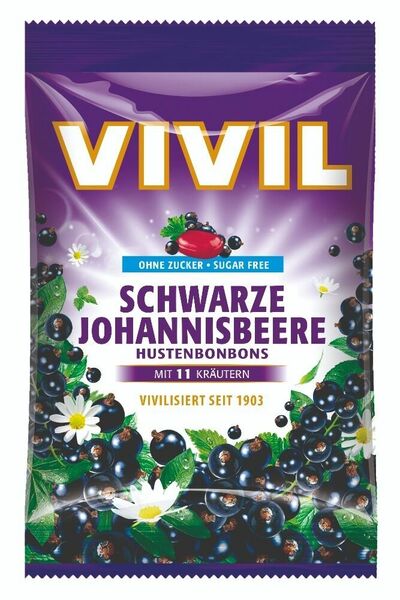 Vivil Bonbóny Černý rybíz + 11 bylin bez cukru 60g porovnat ceny