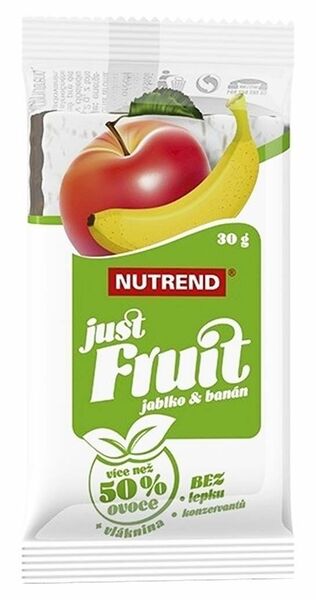 NUTREND Just Fruit banán a jablko 30g porovnat ceny