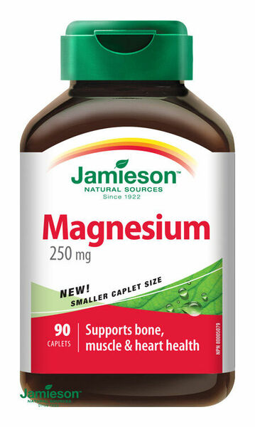 Jamieson Hořčík 250mg 90 tablet porovnat ceny