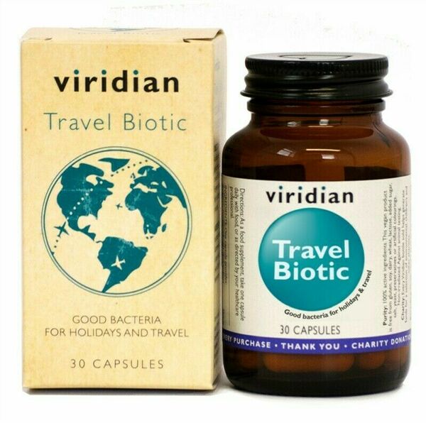 Viridian Travel Biotic 30 kapslí porovnat ceny