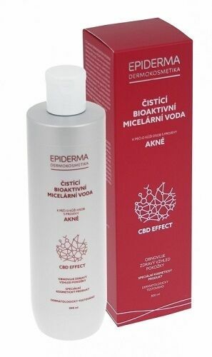 EPIDERMA bioaktivní CBD micel.voda při akné 300ml porovnat ceny