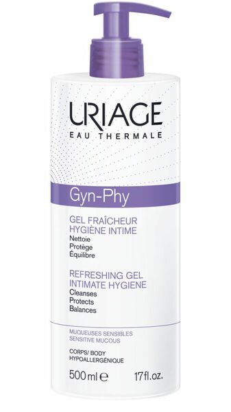 Uriage Gyn-phy Osvěžující mycí gel na intimní hygienu 500 ml porovnat ceny