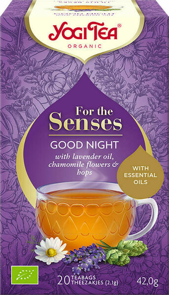 Yogi Tea Bio Pro smysly - Dobrou noc 20x 2,1g porovnat ceny