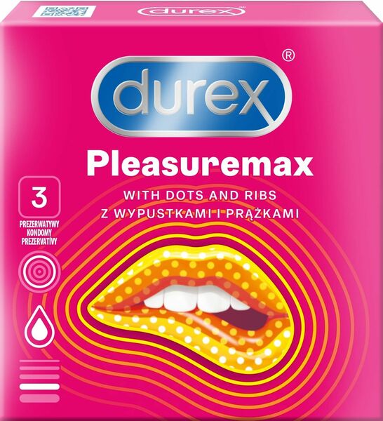Durex Pleasuremax Kondomy 3ks porovnat ceny