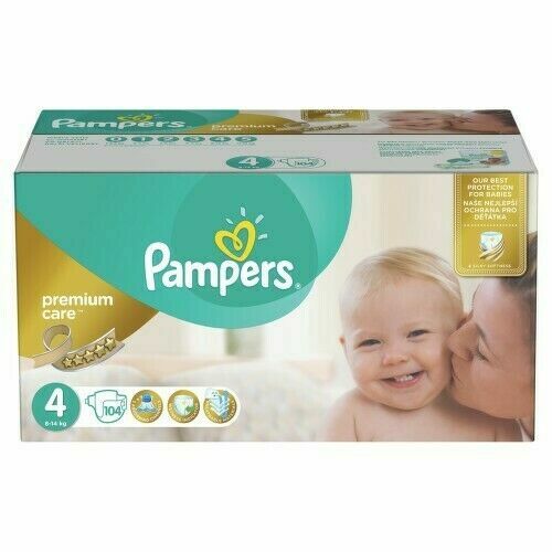 Pampers Plenky Premium Mega Box S4 104 porovnat ceny
