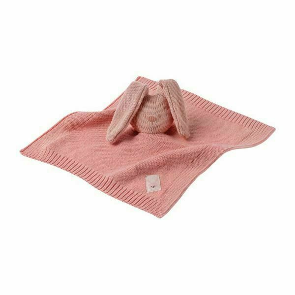 Nattou Hračka mazlíček pletený bavlněný Lapidou pink 32x32cm porovnat ceny
