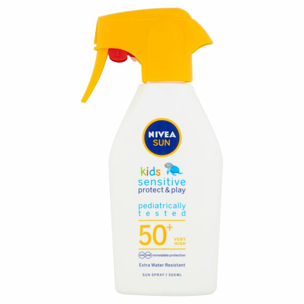 NIVEA SunProtect&Play Sensitive Dětský sprej na opalování OF 50+  300 ml porovnat ceny