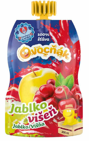 OVOCŇÁK MOŠT JABLKO-VIŠEŇ 200ML porovnat ceny