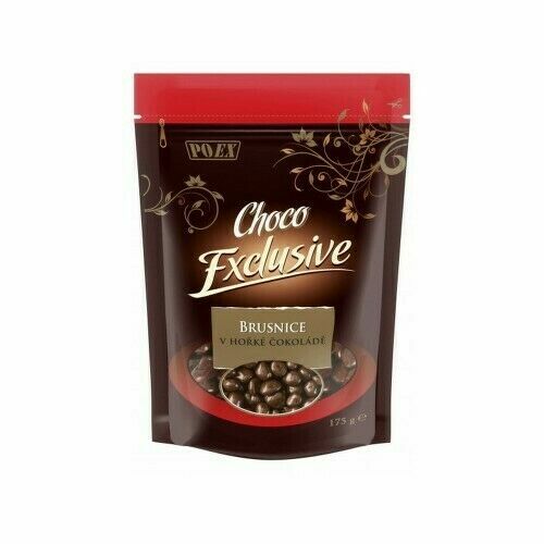 POEX Choco Exclusive Brusnice v hořké čoko.175g porovnat ceny
