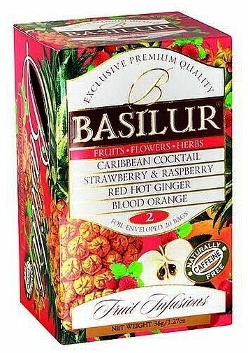 BASILUR Fruit Infusions Assorted Volume II 20x1,8g porovnat ceny