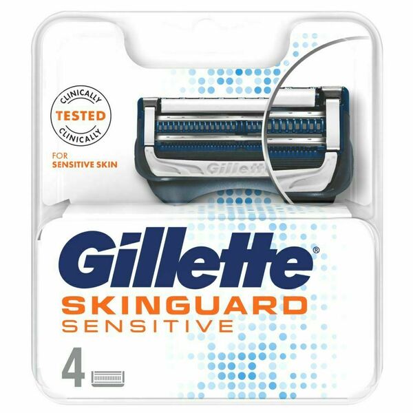 Gillette Skinguard Sensitive Náhradní hlavice 4ks porovnat ceny