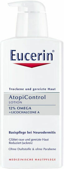 EUCERIN AtopiControl těl.mléko suchá zarud.p.400ml porovnat ceny