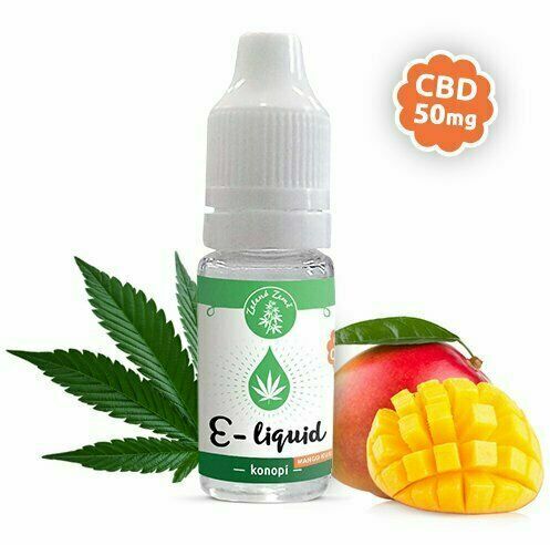 Zelená Země CBD e-liquid příchuť Konopí Mangokush 10ml porovnat ceny