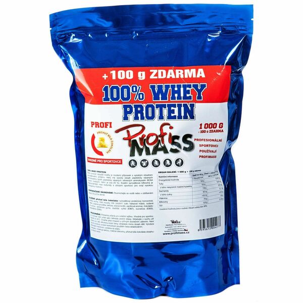 Profimass Profi 100% Whey Protein bílá čokoláda 1100g porovnat ceny