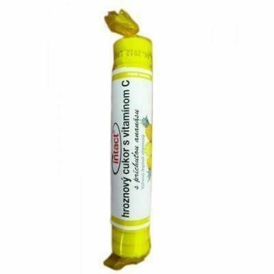 Intact rolička hroznový cukr s vitamín C - ananas 40g porovnat ceny