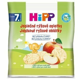 HiPP SUŠENKY BIO Jablečné rýžové oplatky 30g porovnat ceny