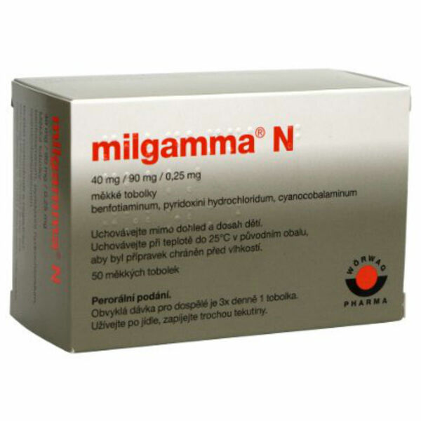 MILGAMMA N  50 tobolek porovnání ceny