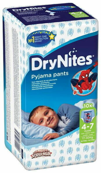 Huggies  Plenkové kalhotky Dry Nites pro chlapce s váhou 17–30kg 10ks porovnat ceny