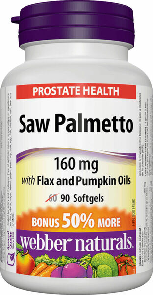 Webber Naturals - Saw Palmetto 90 tobolek porovnat ceny
