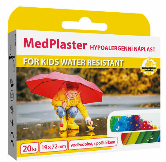 MedPlaster Náplast KIDS water resistant 19x72mm 20ks porovnat ceny