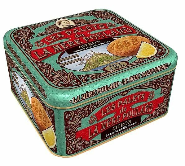 La Mére Poulard Coffret Lemon French shortbread plech 250g porovnat ceny