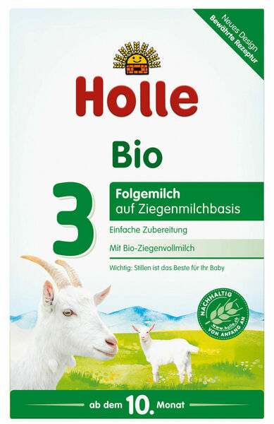 Holle Bio-dětská mléčná výživa na bázi kozího mléka 3 400g porovnat ceny