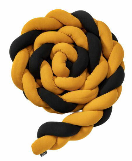 ESECO Pletený mantinel 360 cm Black - Mustard porovnat ceny