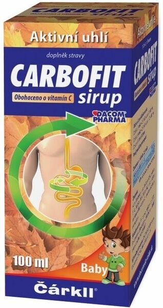 Dacom  Carbofit sirup 100ml porovnat ceny