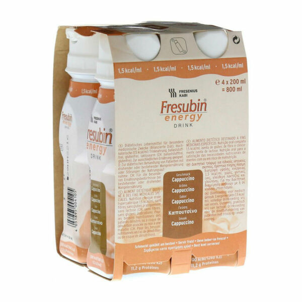 FRESUBIN 2 Kcal drink Cappuccino roztok 4 x 200 ml porovnat ceny