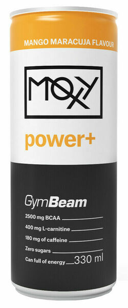 GymBeam Moxy Power+ Energy Drink mango marakuja 330ml porovnat ceny