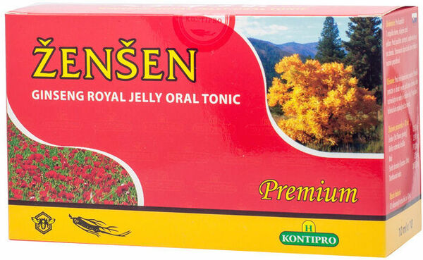 Kontipro  Žen šen Ginseng royal 10x10ml ampule porovnat ceny
