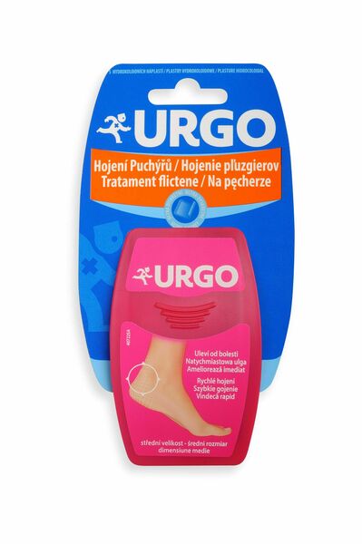 Urgo Hojení puchýřů diskrétní hydrokoloidní náplast 5 ks porovnat ceny
