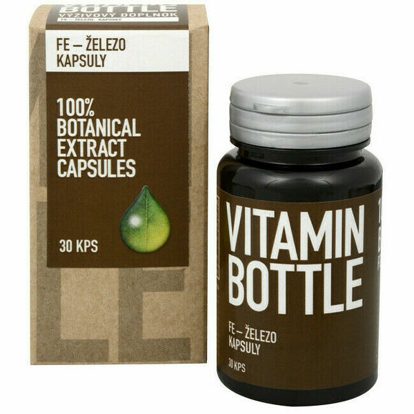 Vitamin Bottle  Vitamin-Bottle Fe - železo 30 kapslí porovnat ceny