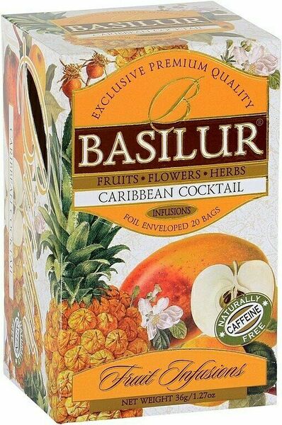 BASILUR Fruit Caribbean Cocktail 20x1,8g porovnat ceny
