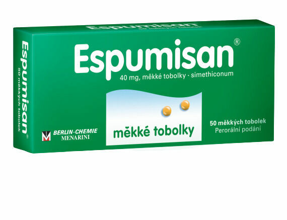 Espumisan 40mg 50 orálních tobolek-blistr porovnat ceny