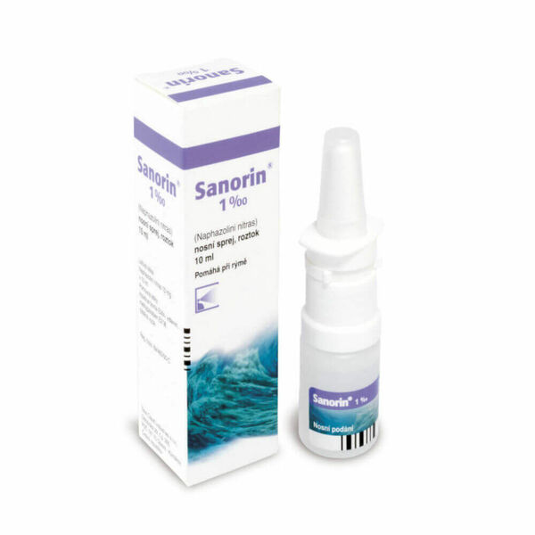 Sanorin 1 PM nas.spr.sol.1x10mlx1PM porovnat ceny